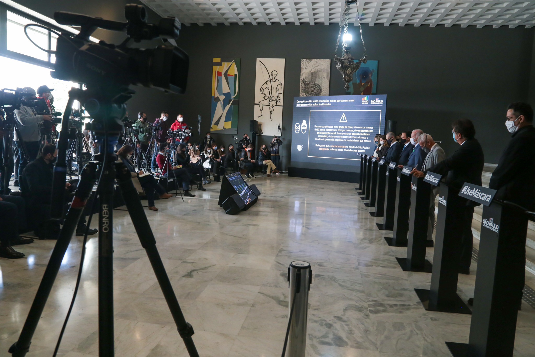 Prefeito e vice de Serra Negra reivindicam flexibilização do Plano SP para governador